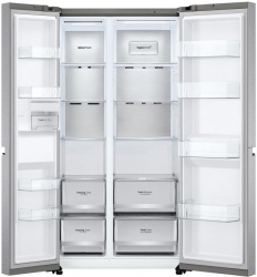 Холодильник LG GC-B257SSZV серебристый (двухкамерный)