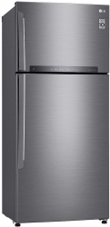 Холодильник LG GN-H702HMHZ серебристый (двухкамерный)