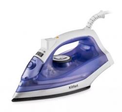 Утюг Kitfort KT-2603 1300Вт белый/фиолетовый