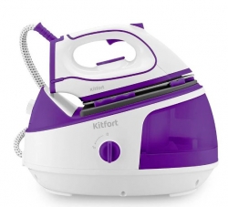 Парогенератор Kitfort КТ-9120-1 1450Вт белый/фиолетовый