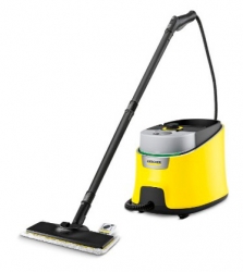 Пароочиститель напольный Karcher SC 4 Deluxe EasyFix желтый