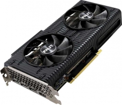 Видеокарта Palit PCI-E 4.0 PA-RTX3060 DUAL 12G NVIDIA GeForce RTX 3060 12288Mb 192 GDDR6 1320/15000 HDMIx1 DPx3 HDCP Bulk