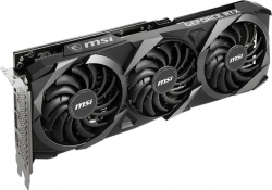 Видеокарта MSI PCI-E 4.0 RTX 3060 Ti VENTUS 3X 8G LHR NVIDIA GeForce RTX 3060Ti 8192Mb 256 GDDR6 1665/14000 HDMIx1 DPx3 HDCP Ret
