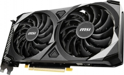 Видеокарта MSI PCI-E 4.0 RTX 3060 VENTUS 2X 8G OC NVIDIA GeForce RTX 3060 8192Mb 128 GDDR6 1807/15000 HDMIx1 DPx3 HDCP Ret