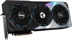 Видеокарта Gigabyte PCI-E 4.0 GV-N4080AORUS M-16GD NVIDIA GeForce RTX 4080 16384Mb 256 GDDR6X 2550/22400 HDMIx1 DPx3 HDCP Ret