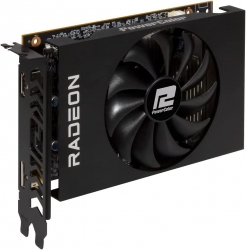 Видеокарта PowerColor PCI-E 4.0 AXRX 6400 4GBD6-DH AMD Radeon RX 6400 4096Mb 64 GDDR6 2039/16000 HDMIx1 DPx1 HDCP Ret