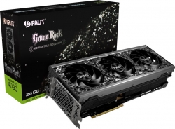 Видеокарта Palit PCI-E 4.0 PA-RTX4090 GAMEROCK NVIDIA GeForce RTX 4090 24576Mb 384 GDDR6X 2235/21000 HDMIx1 DPx3 HDCP Ret