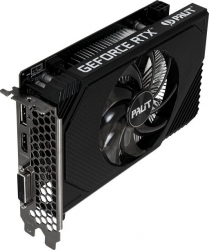 Видеокарта Palit PCI-E 4.0 PA-RTX3050 STORMX NVIDIA GeForce RTX 3050 8192Mb 128 GDDR6 1552/14000 HDMIx1 DPx3 HDCP Ret