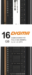 Память DDR4 16Gb 2666MHz Digma DGMAD42666016D RTL PC4-21300 CL19 DIMM 288-pin 1.2В dual rank
