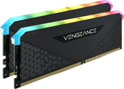 Память DDR4 2x8Gb 3200MHz Corsair CMG16GX4M2E3200C16 Vengeance RGB RTL PC4-25600 CL16 DIMM 288-pin 1.35В