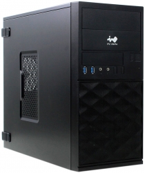 Корпус Inwin EFS052BL черный 500W mATX 2xUSB2.0 audio