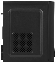 Корпус Digma DC-MATX100-U2 черный без БП mATX 1x80mm 2x120mm 2xUSB2.0 audio