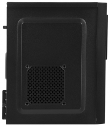 Корпус Digma DC-MATX103-U2 черный без БП mATX 1x80mm 2x120mm 2xUSB2.0 audio