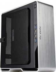 Корпус Inwin BQS696BS IP-AD150A7-2 серебристый 150W miniITX 2xUSB3.0 audio bott PSU