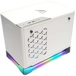 Корпус Inwin CF08B (A1 Prime) белый 750W miniITX 2x120mm 2xUSB3.0 audio