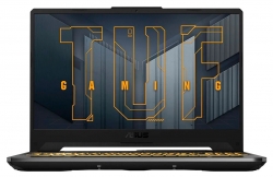 Ноутбук Asus TUF Gaming F15 FX506HC-HN006 Core i5 11400H 16Gb SSD512Gb NVIDIA GeForce RTX 3050 4Gb 15.6 IPS FHD (1920x1080) noOS grey WiFi BT Cam (90