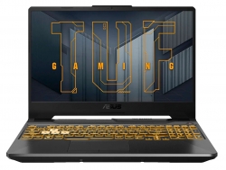 Ноутбук Asus TUF Gaming F15 FX506HC-HN006 Core i5 11400H 16Gb SSD512Gb NVIDIA GeForce RTX 3050 4Gb 15.6 IPS FHD (1920x1080) noOS grey WiFi BT Cam (90