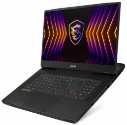 Ноутбук MSI Titan GT77 12UHS-208RU Core i9 12900HX 64Gb SSD3Tb NVIDIA GeForce RTX3080Ti 16Gb 17.3 IPS UHD (3840x2160) Windows 11 Home black WiFi BT C