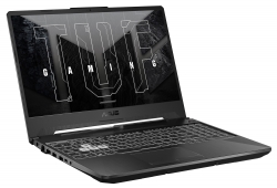Ноутбук Asus TUF Gaming F15 FX506HC-HN004 Core i5 11400H 16Gb SSD512Gb NVIDIA GeForce RTX 3050 4Gb 15.6 IPS FHD (1920x1080) noOS black WiFi BT Cam (9