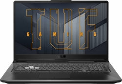 Ноутбук Asus TUF Gaming F17 FX706HC-HX007 Core i5 11400H 16Gb SSD512Gb NVIDIA GeForce RTX 3050 4Gb 17.3 IPS FHD (1920x1080) noOS grey WiFi BT Cam (90