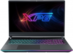 Ноутбук Adata XPG Xenia 16RX Ryzen 7 6800H 16Gb SSD1Tb AMD Radeon RX6650XT 8Gb 16.1 IPS FHD (1920x1080) Free DOS black WiFi BT Cam