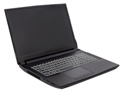 Ноутбук Hiper G16 Core i7 11700 16Gb SSD512Gb NVIDIA GeForce RTX 3070 8Gb 16.1 IPS FHD (1920x1080) Linux black WiFi BT Cam 5040mAh (G16RTX3070A11700L