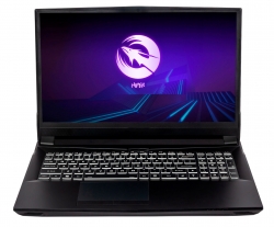 Ноутбук Hiper G16 Core i5 10400 16Gb SSD512Gb NVIDIA GeForce RTX 3070 8Gb 16.1 IPS FHD (1920x1080) Linux black WiFi BT Cam 5040mAh (G16RTX3070A10400L
