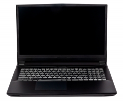 Ноутбук Hiper G16 Core i5 10400 16Gb SSD1Tb NVIDIA GeForce RTX 3070 8Gb 16.1 IPS FHD (1920x1080) Linux black WiFi BT Cam 5040mAh (G16RTX3070B10400LX)