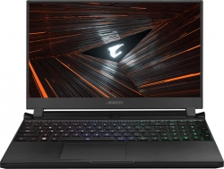 Ноутбук Gigabyte Aorus 5 Core i7 12700H 16Gb SSD1Tb NVIDIA GeForce RTX 3070 8Gb 15.6 IPS FHD (1920x1080) Windows 11 Home black WiFi BT Cam