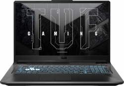 Ноутбук Asus TUF Gaming F17 FX706HM-HX146 Core i5 11400H 16Gb SSD512Gb NVIDIA GeForce RTX 3060 6Gb 17.3 IPS FHD (1920x1080) noOS black WiFi BT Cam (9