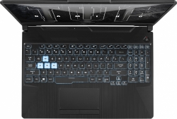 Ноутбук Asus TUF Gaming A15 FA506QM-HN128 Ryzen 7 5800H 16Gb SSD1Tb NVIDIA GeForce RTX 3060 6Gb 15.6 IPS FHD (1920x1080) noOS black WiFi BT Cam (90NR