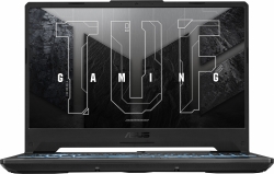 Ноутбук Asus TUF Gaming A15 FA506QM-HN128 Ryzen 7 5800H 16Gb SSD1Tb NVIDIA GeForce RTX 3060 6Gb 15.6 IPS FHD (1920x1080) noOS black WiFi BT Cam (90NR