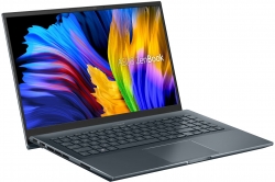 Ноутбук Asus Zenbook Pro 15 OLED UM535QE-KY328 Ryzen 7 5800H 16Gb SSD512Gb NVIDIA GeForce RTX 3050 Ti 4Gb 15.6 OLED Touch FHD (1920x1080) noOS grey W