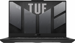Ноутбук Asus TUF Gaming F17 FX707ZM-HX046 Core i7 12700H 16Gb SSD1Tb NVIDIA GeForce RTX 3060 6Gb 17.3 IPS FHD (1920x1080) noOS grey WiFi BT Cam (90NR