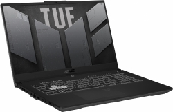 Ноутбук Asus TUF Gaming F17 FX707ZM-HX046 Core i7 12700H 16Gb SSD1Tb NVIDIA GeForce RTX 3060 6Gb 17.3 IPS FHD (1920x1080) noOS grey WiFi BT Cam (90NR