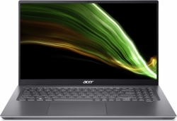 Ультрабук Acer Swift X SFX16-51G-51QA Core i5 11320H 8Gb SSD512Gb NVIDIA GeForce RTX 3050 4Gb 16 IPS FHD (1920x1080) Eshell grey WiFi BT Cam (NX.AYKE