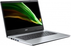 Ноутбук Acer Aspire 1 A114-33-P07T Pentium Silver N6000 4Gb eMMC128Gb Intel UHD Graphics 14 IPS FHD (1920x1080) Eshell silver WiFi BT Cam