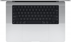 Ноутбук Apple MacBook Pro A2442 M1 Pro 10 core 16Gb SSD1Tb/16 core GPU 14.2 (3024x1964)/ENGKBD Mac OS silver WiFi BT Cam