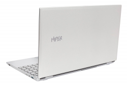Ноутбук Hiper Workbook N1567RH Core i3 10110U 8Gb SSD256Gb Intel UHD Graphics 15.6 IPS FHD (1920x1080) Windows 10 Professional grey WiFi BT Cam 5000m