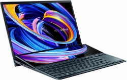 Ноутбук Asus ZenBook Duo UX482EG-HY261R Core i7 1165G7 16Gb SSD512Gb NVIDIA GeForce MX450 2Gb 14 IPS Touch FHD (1920x1080) Windows 10 Professional bl