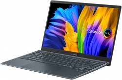 Ноутбук Asus Zenbook UX325EA-KG789 Core i7 1165G7 16Gb SSD512Gb Intel Iris Xe graphics 13.3 OLED FHD (1920x1080) noOS grey WiFi BT Cam Bag (90NB0SL1-