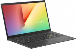 Ноутбук Asus VivoBook 15 OLED M513UA-L1179 Ryzen 5 5500U 8Gb SSD512Gb AMD Radeon 15.6 OLED FHD (1920x1080) noOS black WiFi BT Cam