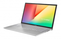 Ноутбук Asus Vivobook 17 A712EA-AU583 Core i5 1135G7 16Gb SSD512Gb Intel Iris Xe graphics 17.3 IPS FHD (1920x1080) noOS silver WiFi BT Cam (90NB0TW1-
