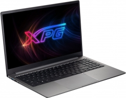 Ноутбук Adata XPG Xenia 15TC Core i7 1165G7 16Gb SSD512Gb Intel Iris Xe graphics 15.6 IPS FHD (1920x1080) Free DOS silver WiFi BT Cam