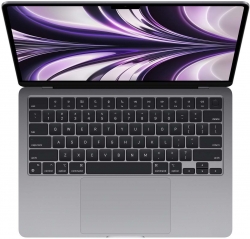 Ноутбук Apple MacBook Air A2681 M2 8 core 16Gb SSD256Gb/8 core GPU 13.6 IPS (2560x1664) Mac OS grey space WiFi BT Cam (Z15S000V2)