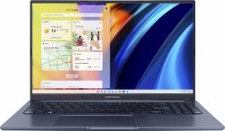 Ноутбук Asus Vivobook 15 M1503Q Ryzen 7 5800H 16Gb SSD512Gb AMD Radeon 15.6 OLED 2.8K (2880x1620)/ENGKBD noOS blue WiFi BT Cam