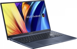 Ноутбук Asus Vivobook 15 M1503Q Ryzen 7 5800H 16Gb SSD512Gb AMD Radeon 15.6 OLED 2.8K (2880x1620)/ENGKBD noOS blue WiFi BT Cam