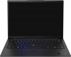 Ноутбук Lenovo ThinkPad X1 Carbon G10 Core i7 1265U 16Gb SSD512Gb Intel Iris Xe graphics 14 IPS WUXGA (1920x1200) Free DOS black WiFi BT Cam (21CCS9Q
