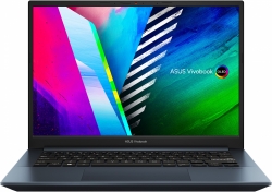 Ноутбук Asus Vivobook Pro 14 OLED M3401QA-KM016W Ryzen 5 5600H 8Gb SSD512Gb AMD Radeon 14 OLED 2.8K (2880x1800) Windows 11 Home blue WiFi BT Cam