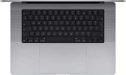 Ноутбук Apple MacBook Pro A2485 M1 Max 10 core 64Gb SSD512Gb/24 core GPU 16.2 (3456x2234) Mac OS grey space WiFi BT Cam